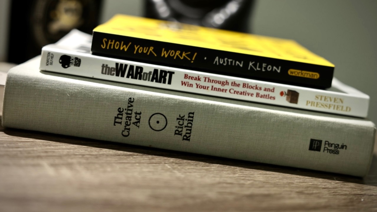 Three Books That Rekindled My Creative Flame - JustInMyView.com